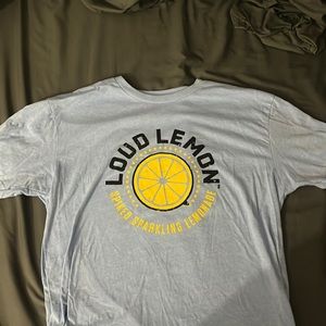Blue loud lemon t-shirt